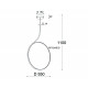 Подвесная люстра Italline IT013-6025 white 3000K