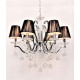 Подвесная люстра Lumina Deco Bellisica LDP 8033-6 BK