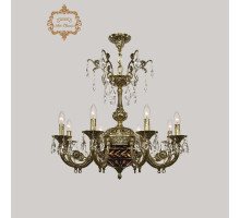 Подвесная люстра Art Classic 31.12.8.KR175SP.250IT.GB.Sp.Amber.Blue.1D