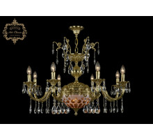 Подвесная люстра Art Classic 31.29.8.CK250SP.250GL.G.Sp.Amber.White.1E