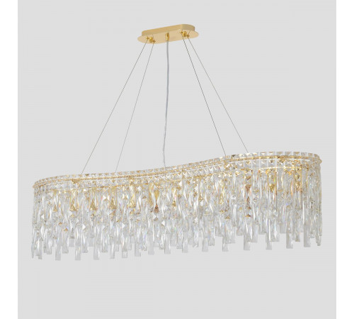 Подвесная люстра Crystal Lux ABRIL SP12 L1200 GOLD Подвесная люстра Crystal Lux ABRIL SP12 L1200 GOLD