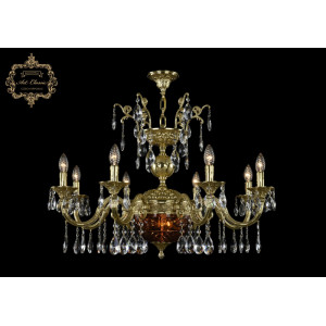 Подвесная люстра Art Classic 31.29.8.CK250SP.250GL.G.Sp.Amber.1B