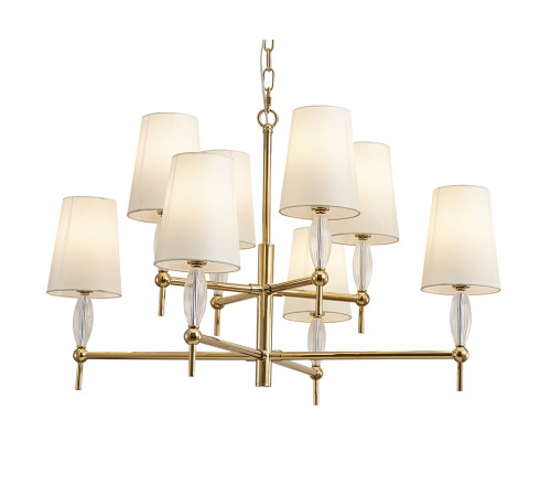 Подвесная люстра Newport Chelsy 4378/C gold М0070440 Подвесная люстра Newport Chelsy 4378/C gold М0070440