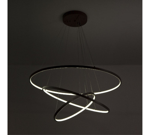Подвесная люстра LED4U L5053-80-60-40 BR Подвесная люстра LED4U L5053-80-60-40 BR
