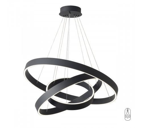 Подвесная люстра Crystal Lux TRON SP158W LED BLACK