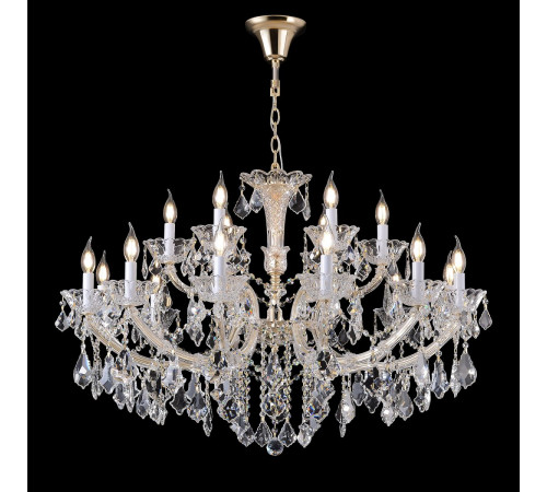 Подвесная люстра Crystal Lux CRISTELLE SP12+6 GOLD