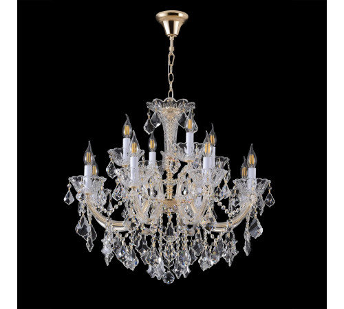 Подвесная люстра Crystal Lux CRISTELLE SP8+4 GOLD