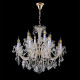 Подвесная люстра Crystal Lux CRISTELLE SP8+4 GOLD