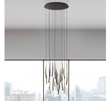 Подвесная люстра Mantra Boomerang 9377+9240 (24L)