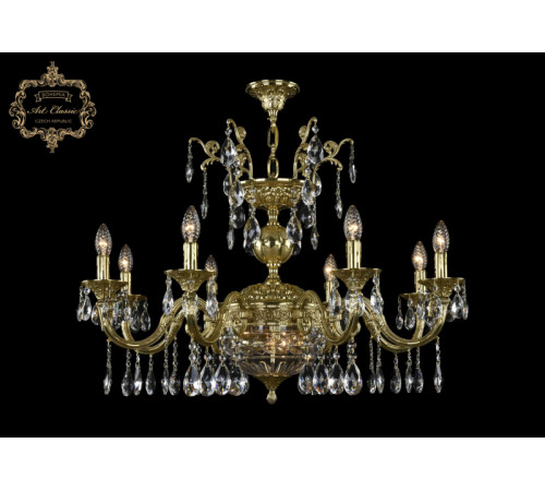 Подвесная люстра Art Classic 31.29.8.CK250SP.250GL.G.Sp.Clear.1D