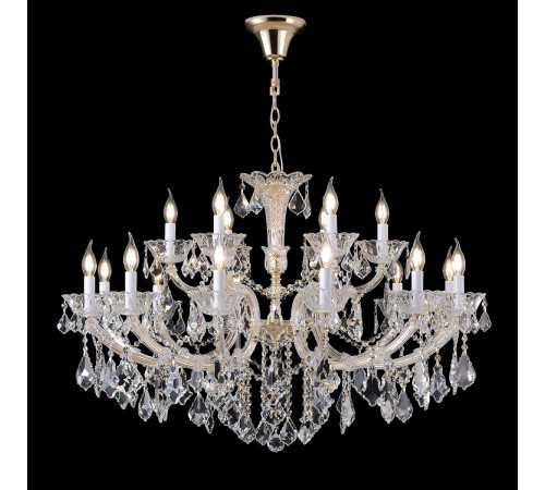 Подвесная люстра Crystal Lux CRISTELLE SP12+6 GOLD
