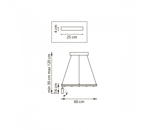 Подвесная люстра Lightstar Dive 740467