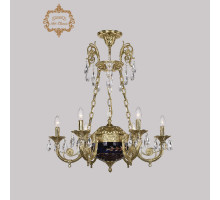 Подвесная люстра Art Classic 31.44.6.KR175SP.250IT.G.Sp.Amber.Blue.1B