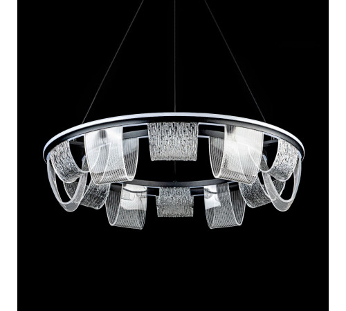 Подвесная люстра LED4U L7706-800 BK Подвесная люстра LED4U L7706-800 BK