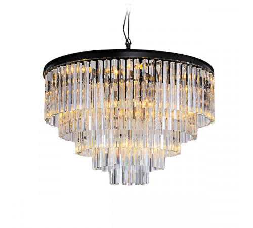 Подвесная люстра Delight Collection Odeon 10A black/clear