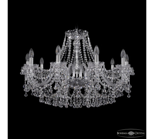 Подвесная люстра Bohemia Ivele Crystal 1409/10/300 Ni