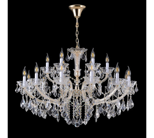 Подвесная люстра Crystal Lux CRISTELLE SP12+6 GOLD