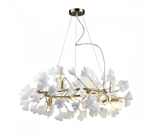 Подвесная люстра Delight Collection 10881P/R800 gold/white Подвесная люстра Delight Collection 10881P/R800 gold/white