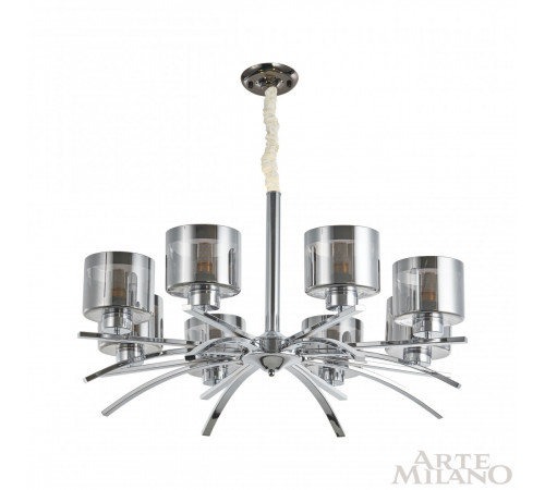 Подвесная люстра Arte Milano Neapolis 278207/8 Ni