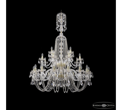Подвесная люстра Bohemia Ivele Crystal 1402/16+8+4/400/XL-160/2d G Подвесная люстра Bohemia Ivele Crystal 1402/16+8+4/400/XL-160/2d G