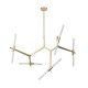 Подвесная люстра Loft IT Agnes 10399/10 GD