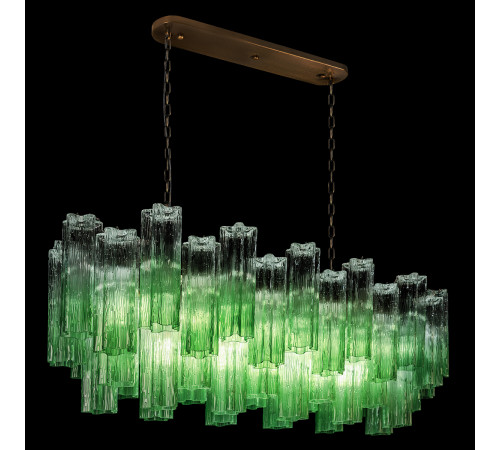 Подвесная люстра Loft IT Murano 10580/1000R Clear green