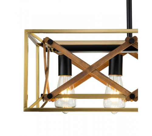 Подвесная люстра Indigo Storia 10002/5R Black V000066