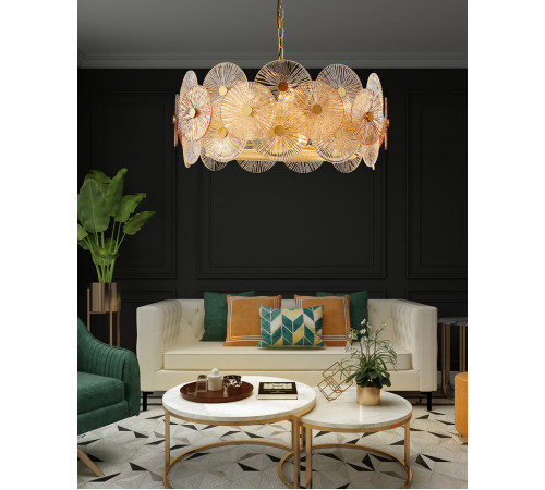 Подвесная люстра Delight Collection 8848-80 gold