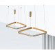 Подвесная люстра Italline IT013-6031 gold 3000K