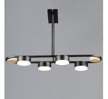 Подвесная люстра Reluce 02760-0.3-04 BK+WOOD GX53