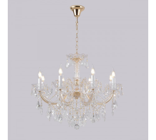 Подвесная люстра Crystal Lux CRISTELLE SP8 GOLD