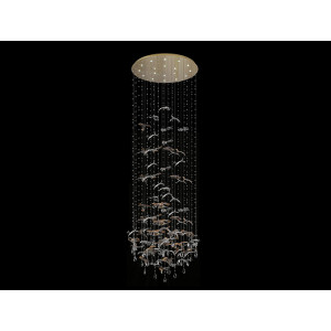 Подвесная люстра Newport 8220/300 С gold polished М0071219