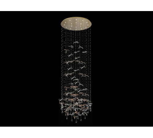 Подвесная люстра Newport 8220/300 С gold polished М0071219