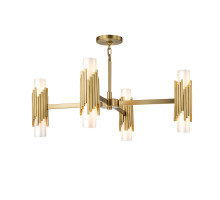 Подвесная люстра Elstead Lighting MARVELE8-AB-OPAL