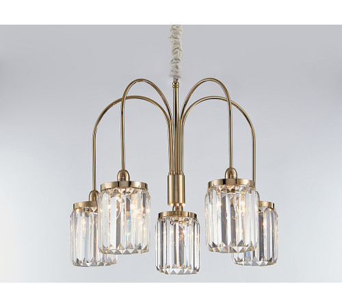 Подвесная люстра Newport 4505/C goldnew М0070422