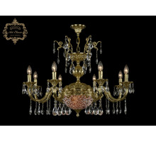 Подвесная люстра Art Classic 31.29.8.CK250SP.250GL.G.Sp.Amber.White.1A