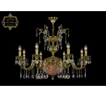 Подвесная люстра Art Classic 31.29.8.CK250SP.250GL.G.Sp.Amber.White.1A