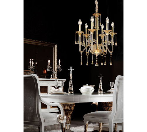 Подвесная люстра Delight Collection MD10027060-6A gold