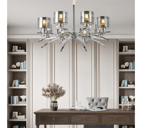 Подвесная люстра Arte Milano Neapolis 278207/8 Ni