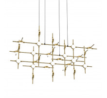 Подвесная люстра DeLight Collection Molecular MD18001067-30A black/gold