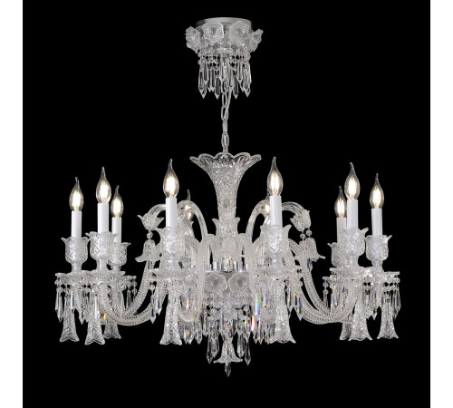 Подвесная люстра Crystal Lux VERSAILLES SP10 CHROME