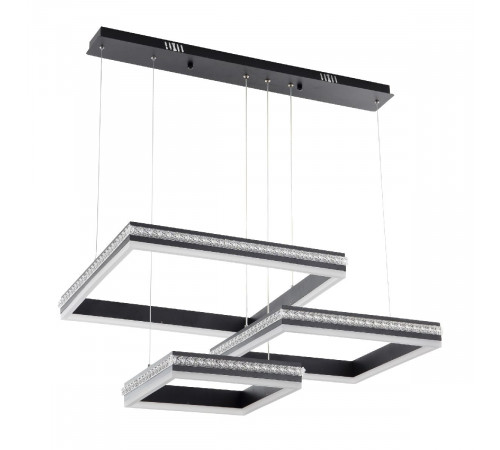 Подвесная люстра LED4U 8596-500-400-300 BK Подвесная люстра LED4U 8596-500-400-300 BK