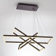Подвесная люстра LED4U L11001-3HL BR