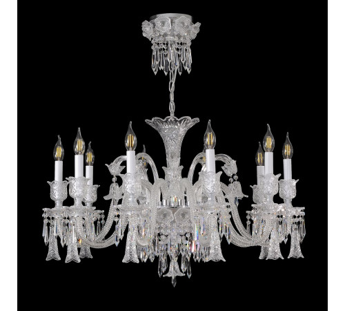 Подвесная люстра Crystal Lux VERSAILLES SP10 CHROME
