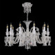 Подвесная люстра Crystal Lux VERSAILLES SP10 CHROME