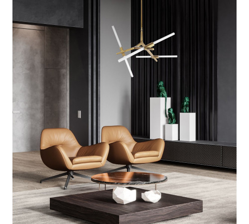Подвесная люстра Loft IT Agnes 10399/6 GD Подвесная люстра Loft IT Agnes 10399/6 GD