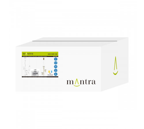 Подвесная люстра Mantra New York 9218