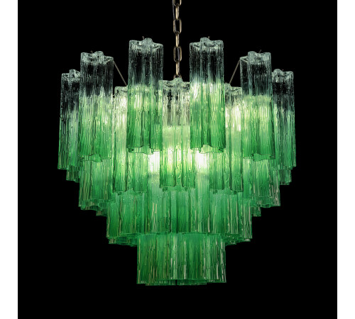 Подвесная люстра Loft IT Murano 10580/600 Clear green