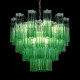 Подвесная люстра Loft IT Murano 10580/600 Clear green