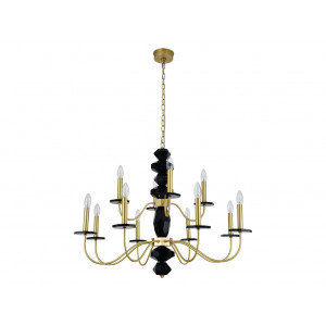 Подвесная люстра Newport Vanessa 3878+4/С brass М0070883